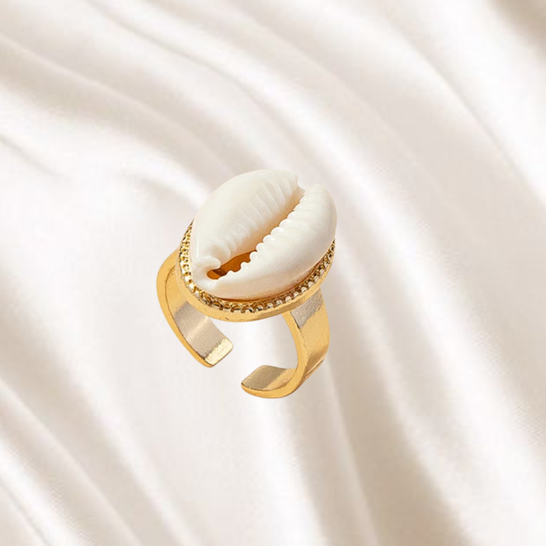 Ocean Ivory I Shell Ring