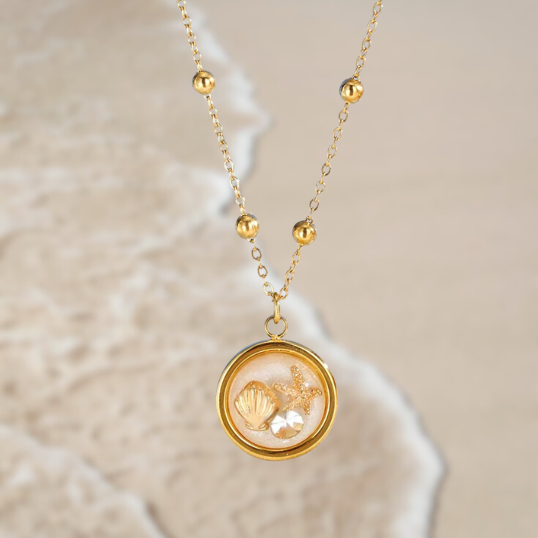Sunset Shells I Ocean summer necklace
