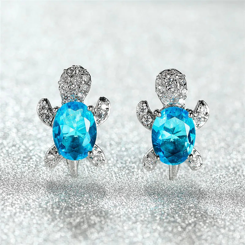 Tide Treasures I  Turtle Earring