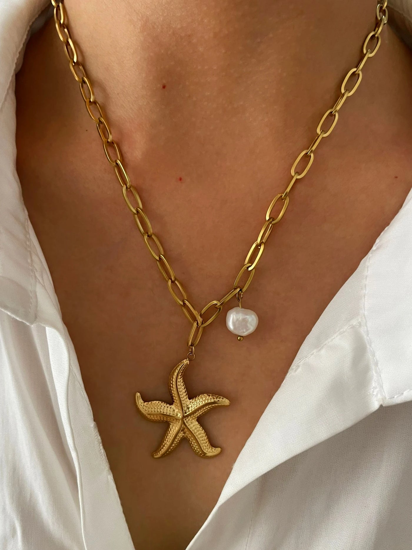 Ocean’s Promise I Starfish Necklace