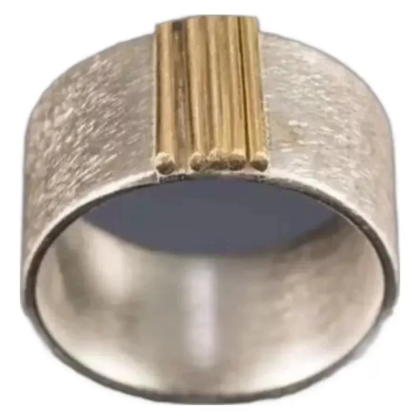 Aged Steel | Textured Vintage Ring