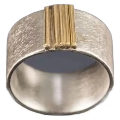 Aged Steel | Textured Vintage Ring
