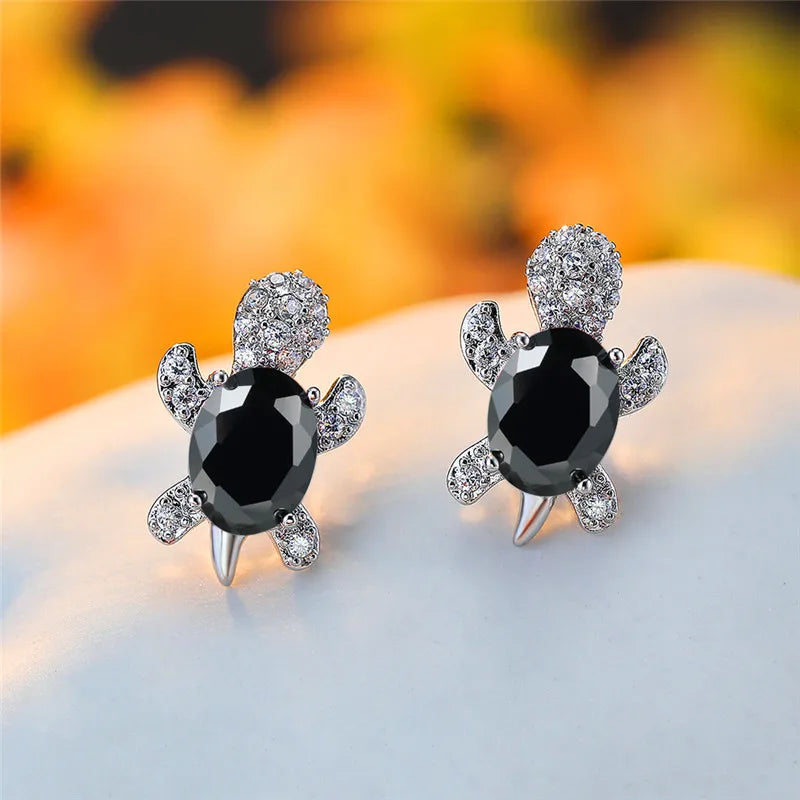 Tide Treasures I  Turtle Earring
