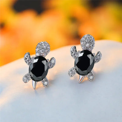 Tide Treasures I  Turtle Earring