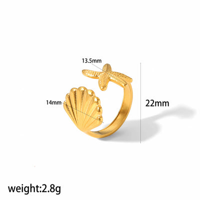 The Sea Icons Set I Ring Set