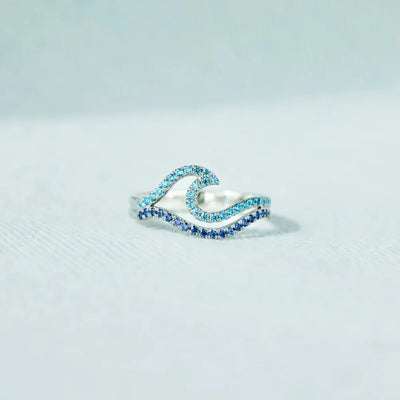 The Wave I Glam Ring