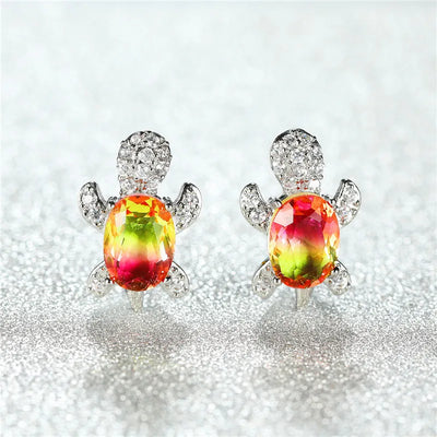 Tide Treasures I  Turtle Earring