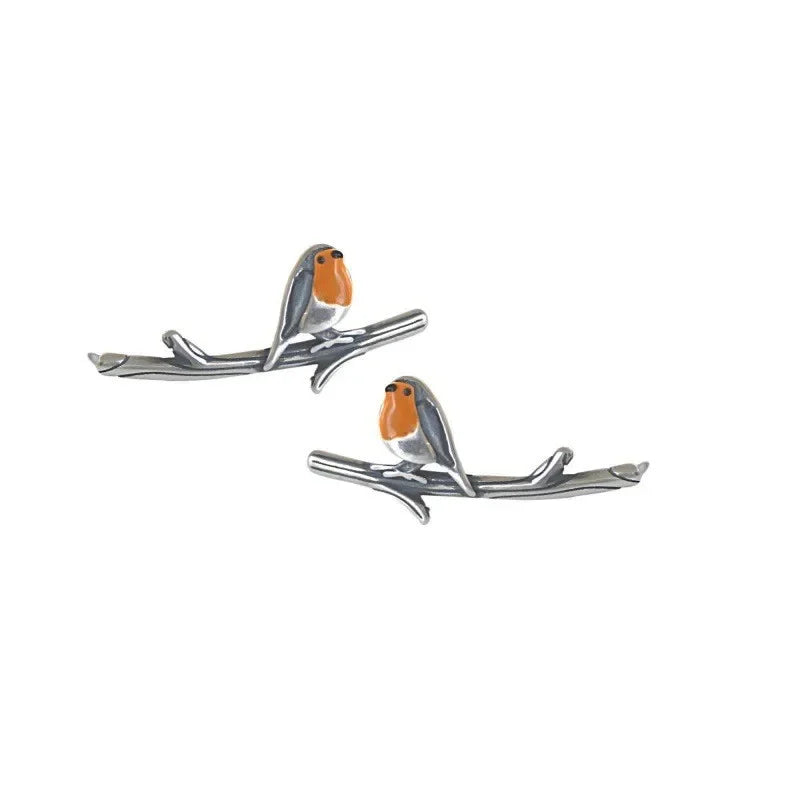 Robin’s Whisper I Bird Ear Studs