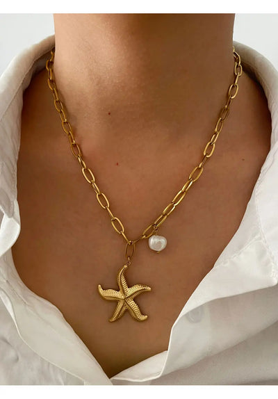 Ocean’s Promise I Starfish Necklace
