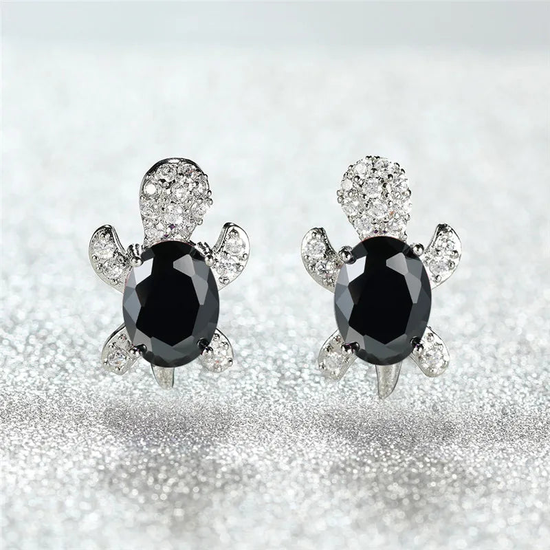Tide Treasures I  Turtle Earring