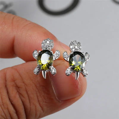 Tide Treasures I  Turtle Earring