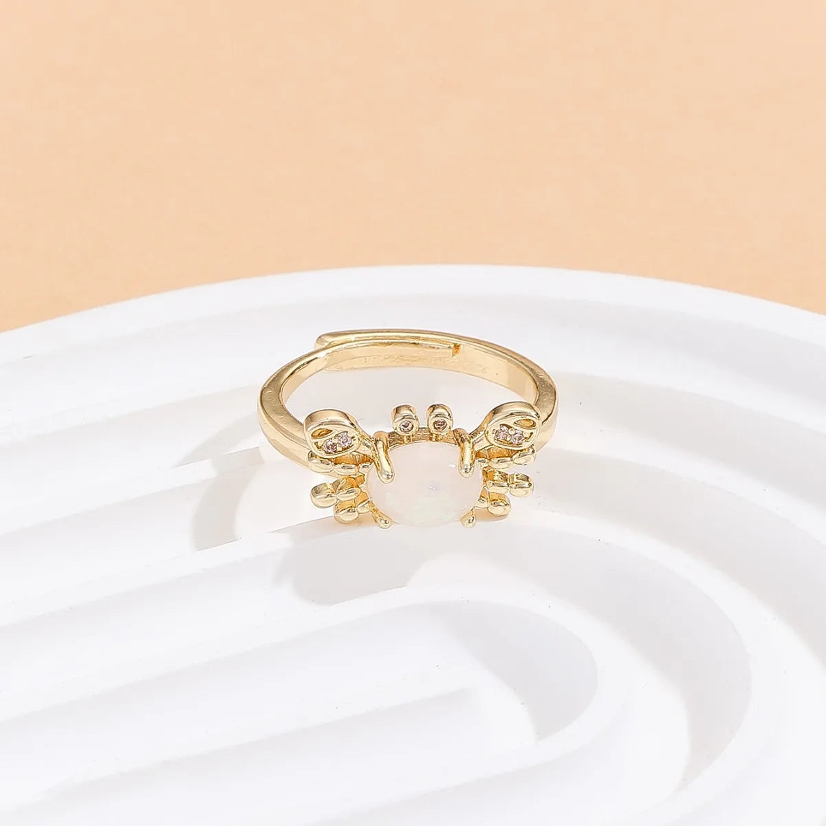 Shore Buddy I Moonstone Ring