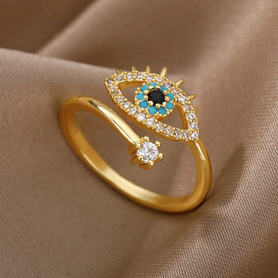 Vita Nova I Lucky Blue Eye Ring