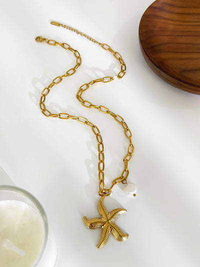 Ocean’s Promise I Starfish Necklace