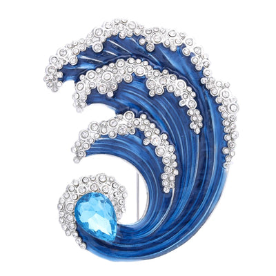 Blue Tide | Classy Brooch