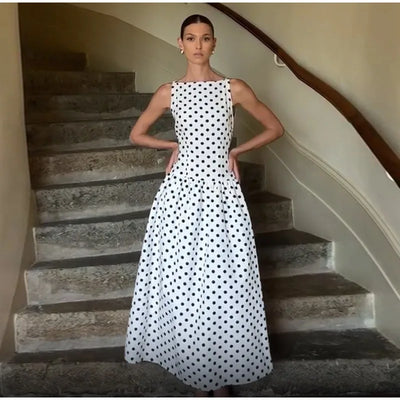 Zadie I Elegant Dot Dress