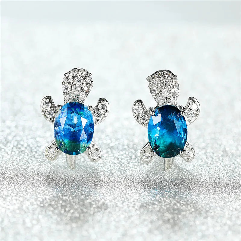 Tide Treasures I  Turtle Earring