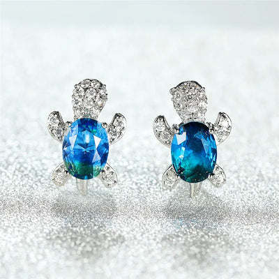 Tide Treasures I  Turtle Earring