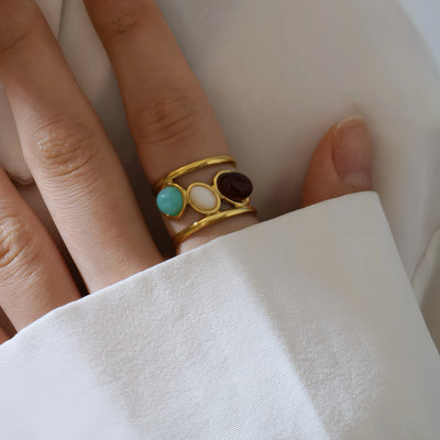 Tideborn I Opal Stone Ring