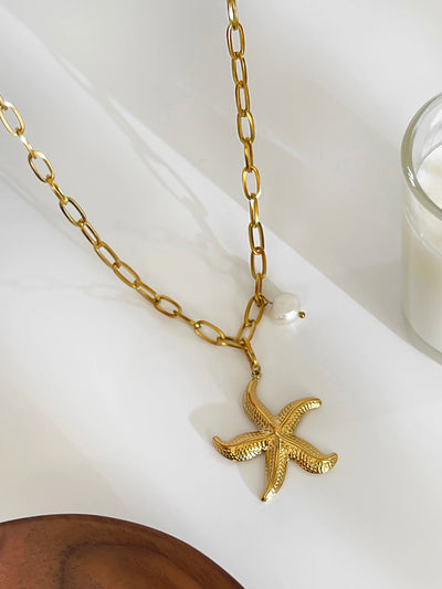 Ocean’s Promise I Starfish Necklace