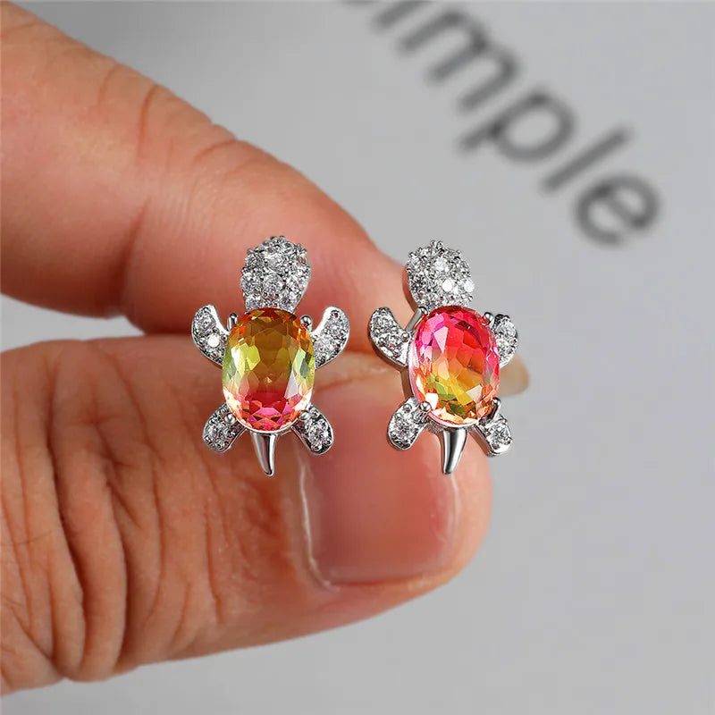 Tide Treasures I  Turtle Earring