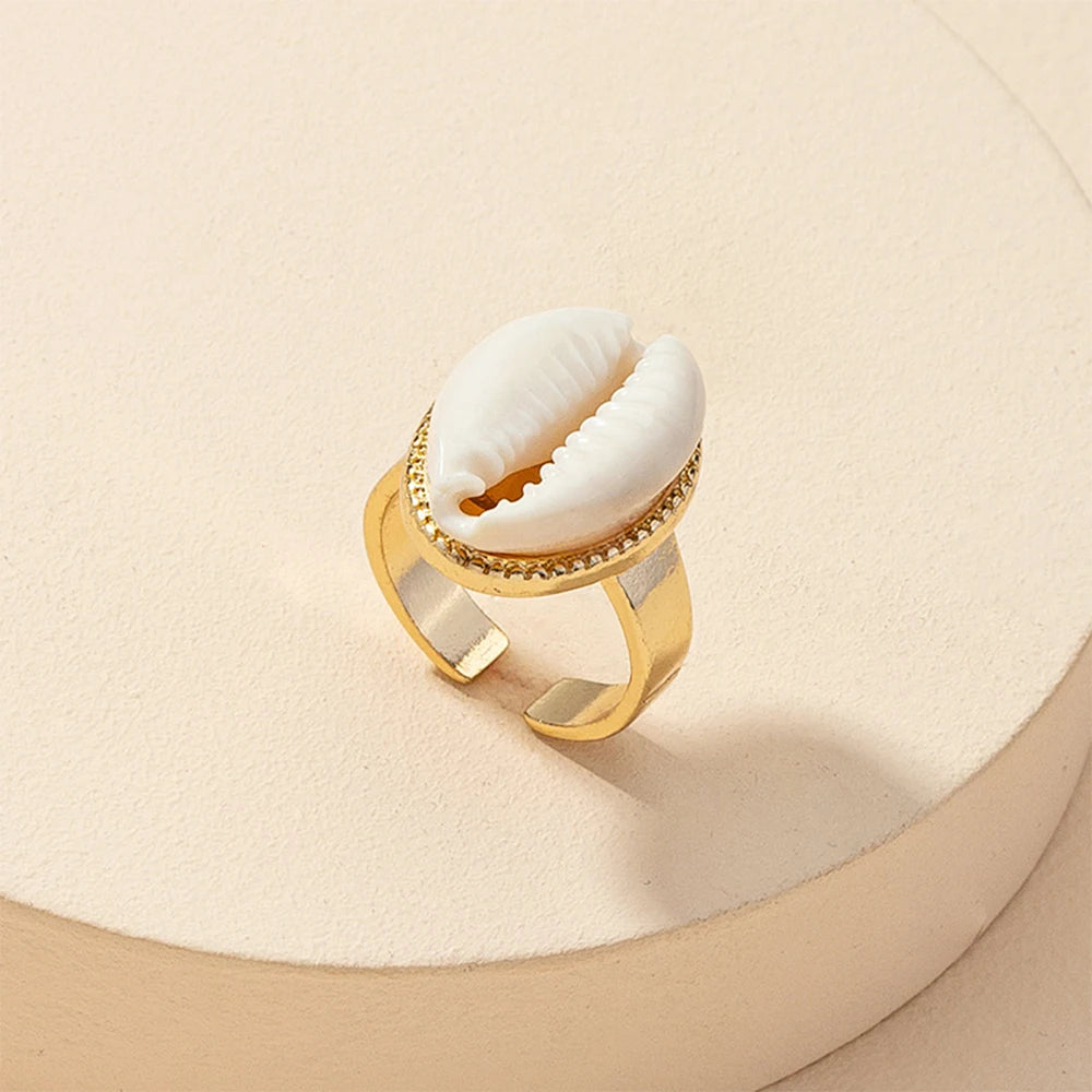 Ocean Ivory I Shell Ring