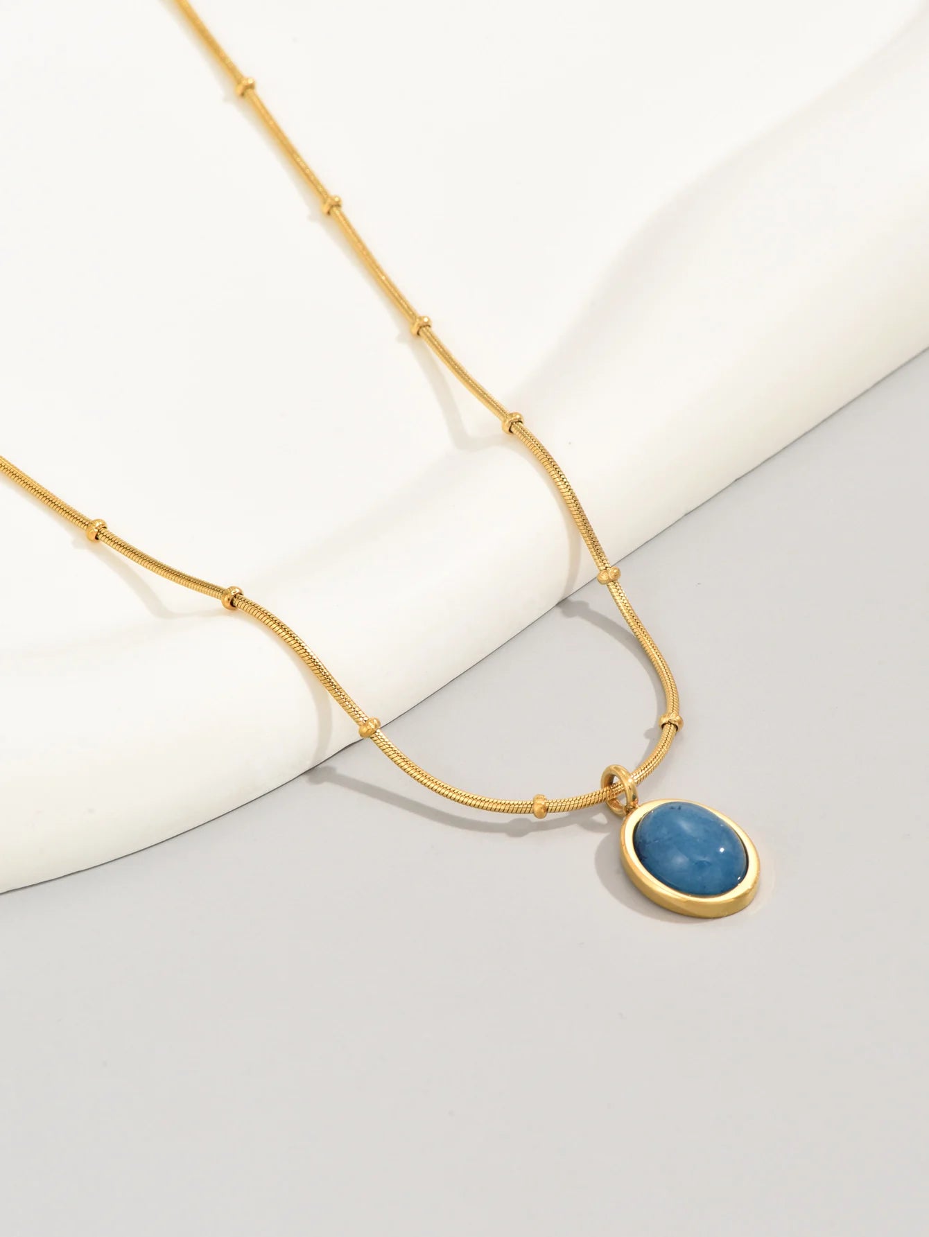 Blue Lagoon I Pearl Necklace
