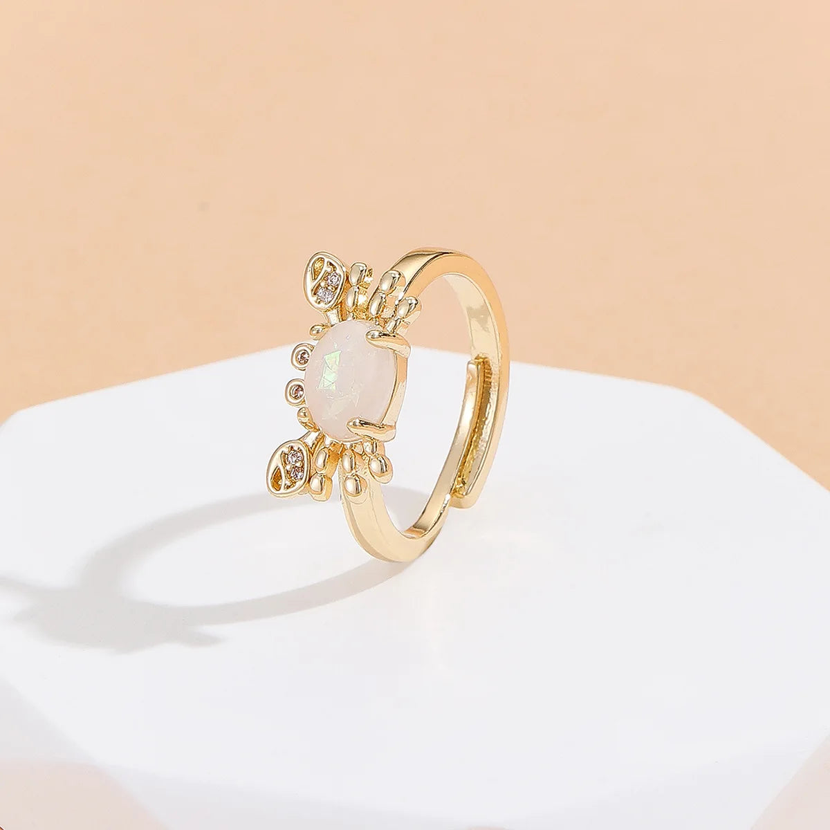 Shore Buddy I Moonstone Ring