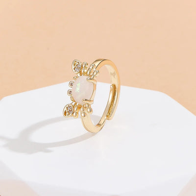 Shore Buddy I Moonstone Ring