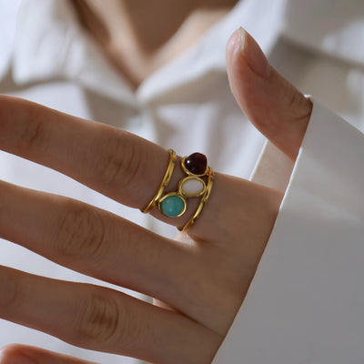 Tideborn I Opal Stone Ring