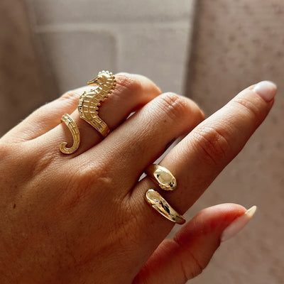The Sea Icons Set I Ring Set