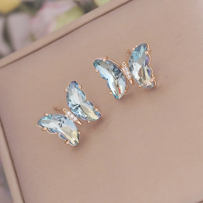 Iridescent Flutter I Butterfly Earring