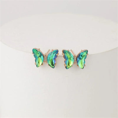 Iridescent Flutter I Butterfly Earring