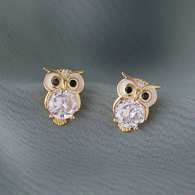 Luna Owls I Owl Earrings
