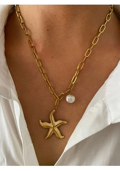 Ocean’s Promise I Starfish Necklace