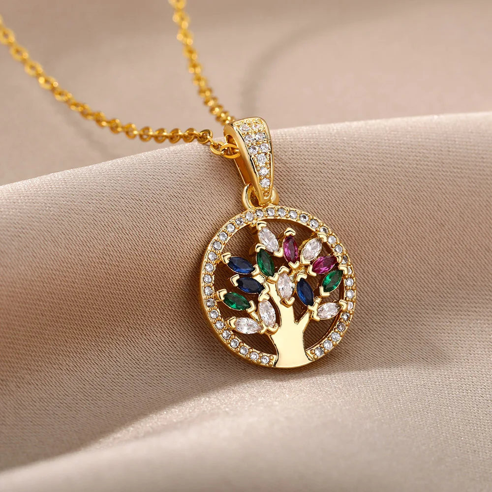 Amoré I Tree of Life Necklace