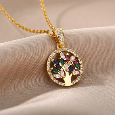 Amoré I Tree of Life Necklace
