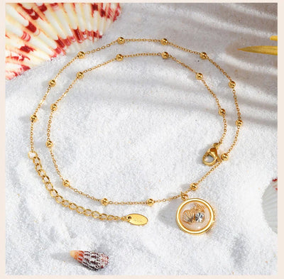 Sunset Shells I Ocean summer necklace