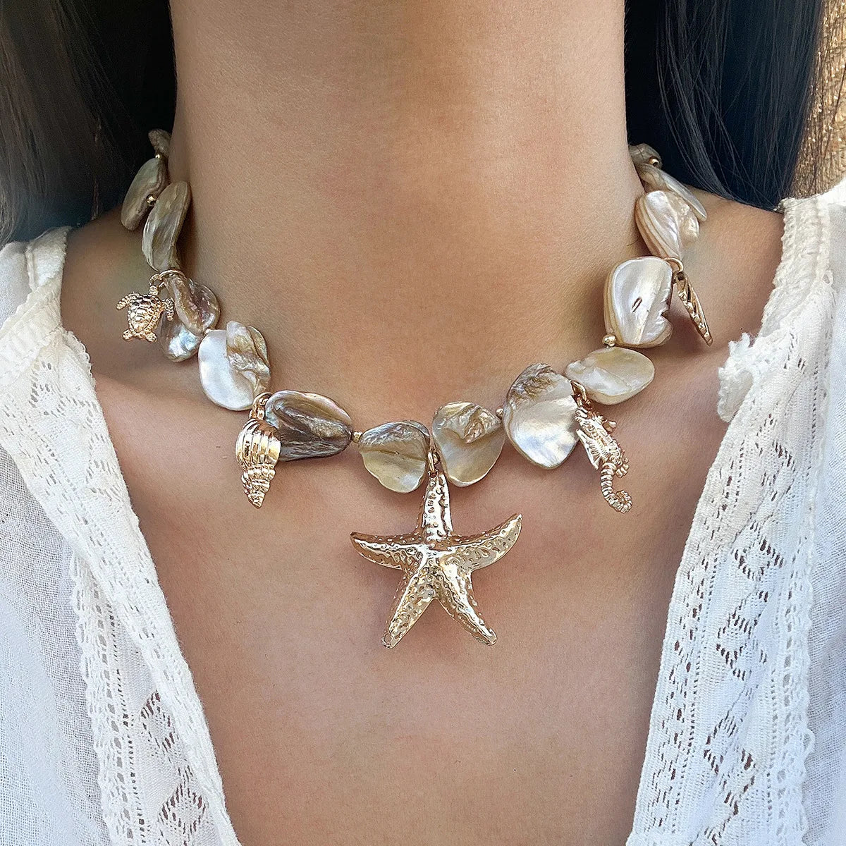 Star Breeze I  Ocean Necklace