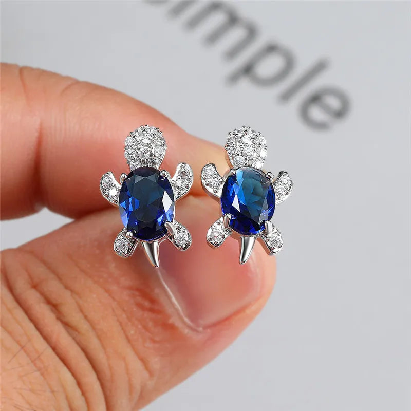 Tide Treasures I  Turtle Earring