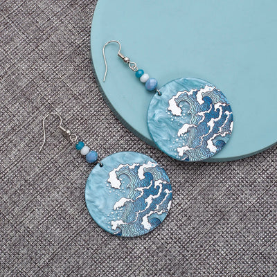 Ocean Flow I Wave Earrings