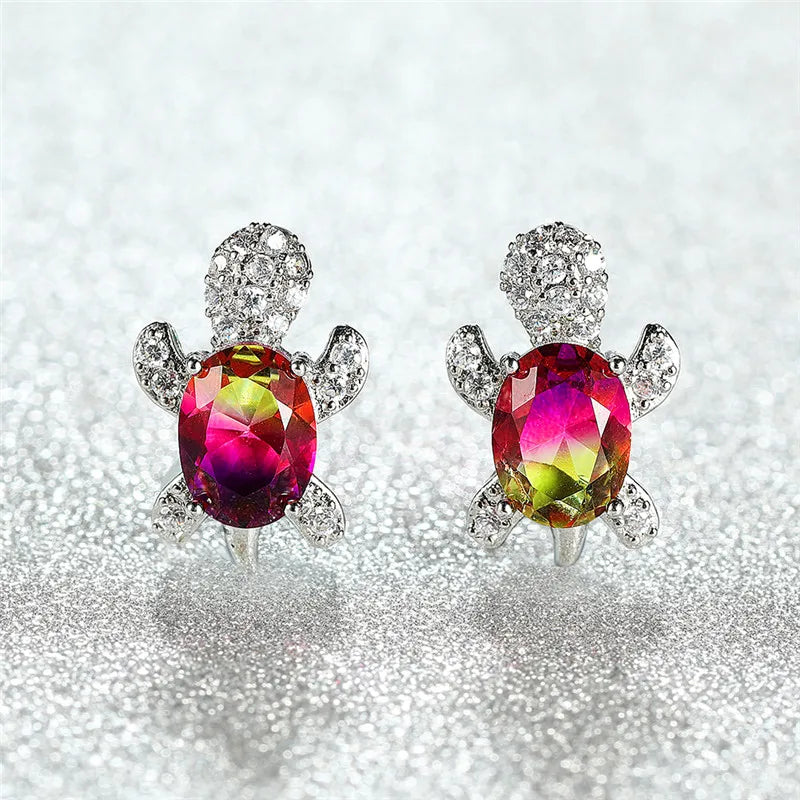 Tide Treasures I  Turtle Earring