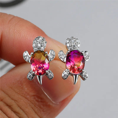 Tide Treasures I  Turtle Earring