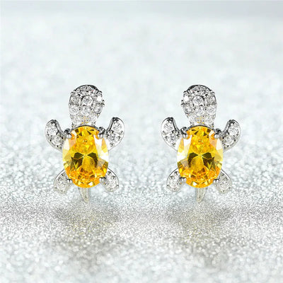 Tide Treasures I  Turtle Earring