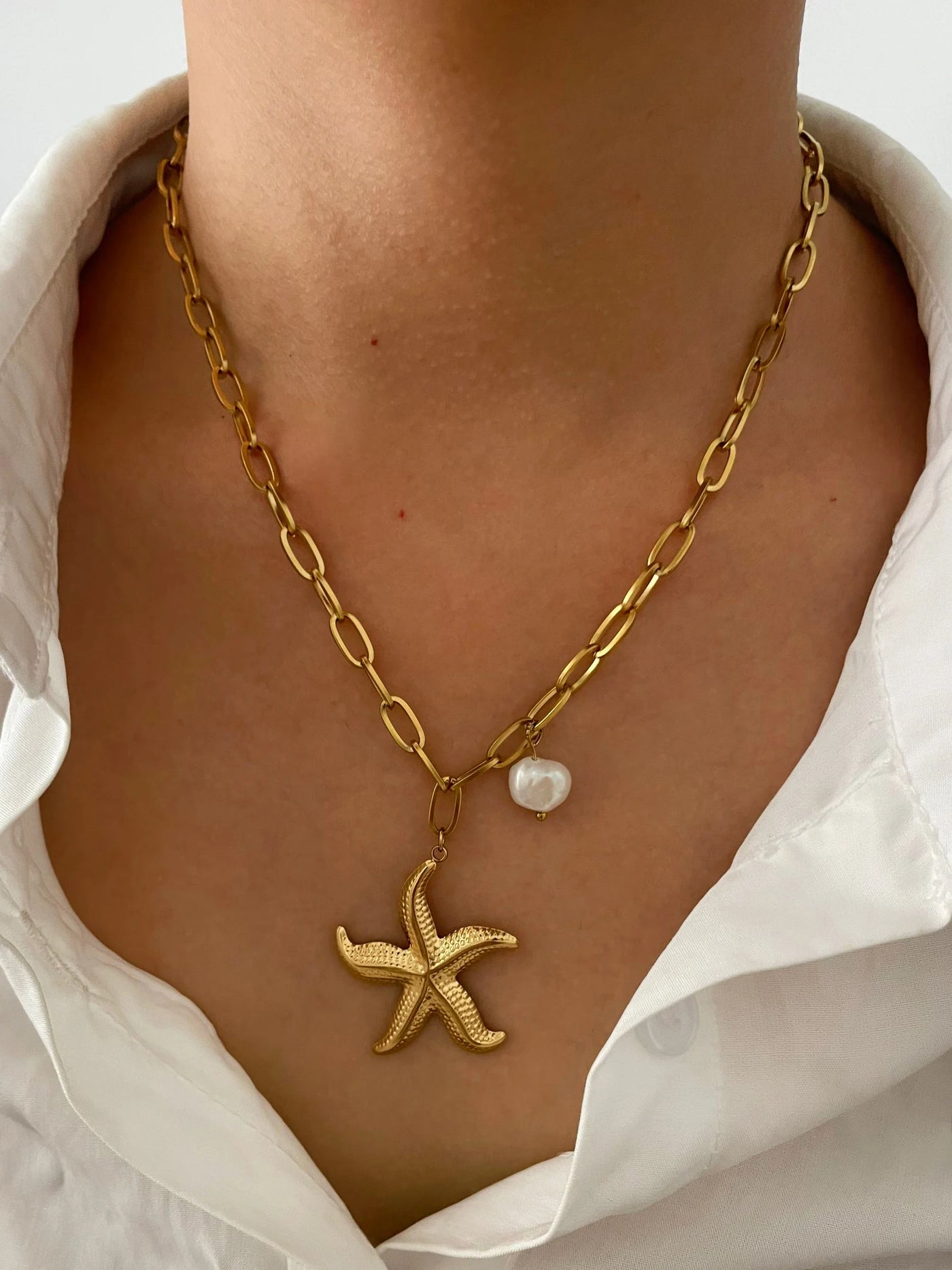 Ocean’s Promise I Starfish Necklace