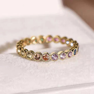 Colour Gleam | Vintage Rainbow Ring