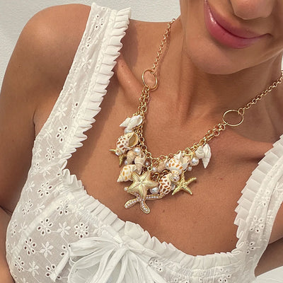 Beach Muse I Shell Necklace