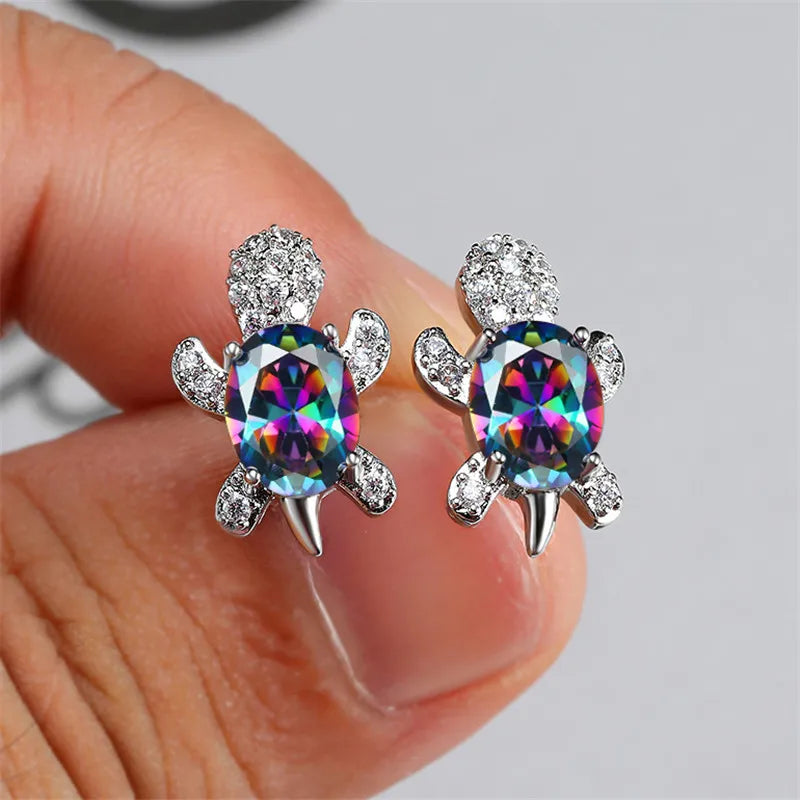 Tide Treasures I  Turtle Earring