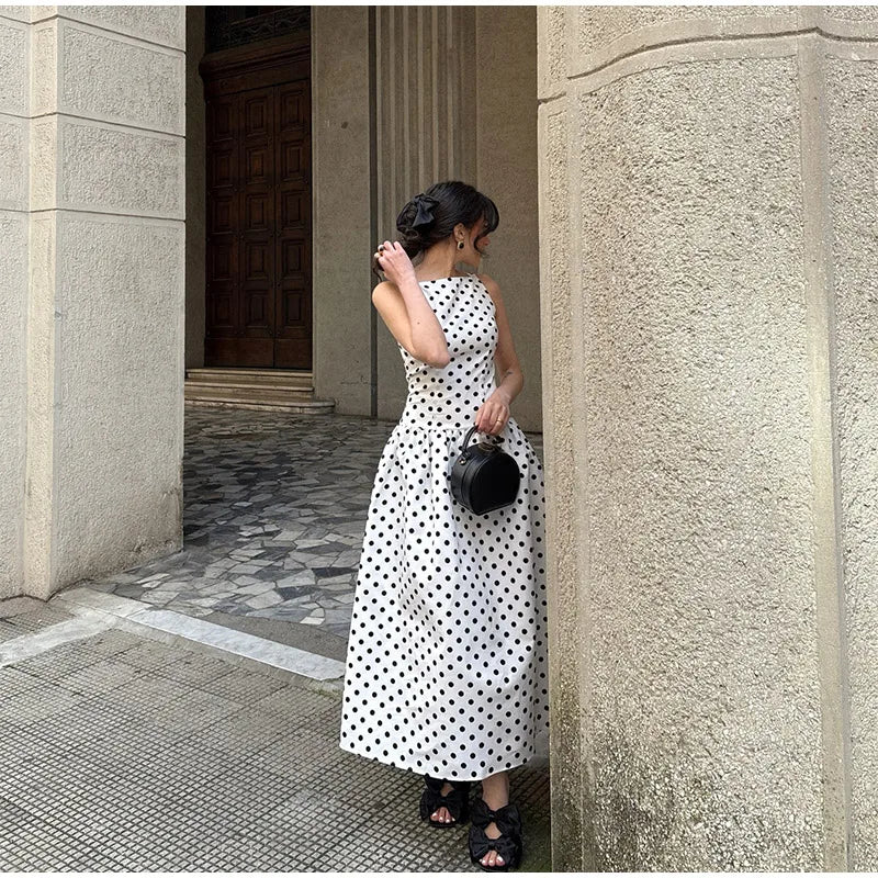 Zadie I Elegant Dot Dress