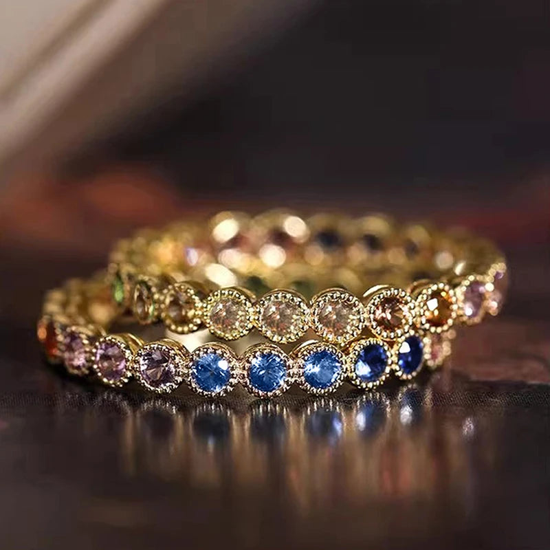 Colour Gleam | Vintage Rainbow Ring